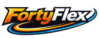 FortyFlex logo - fitness and lifestyle brand for men over 40